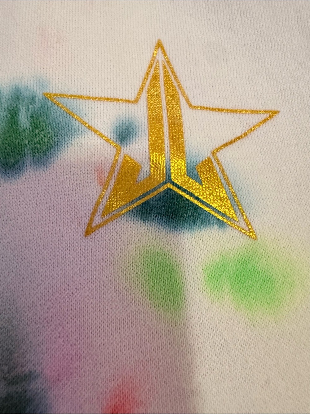 2x Jeffree Star Fashion Christmas tie-dye hoodie - Picture 5 of 9